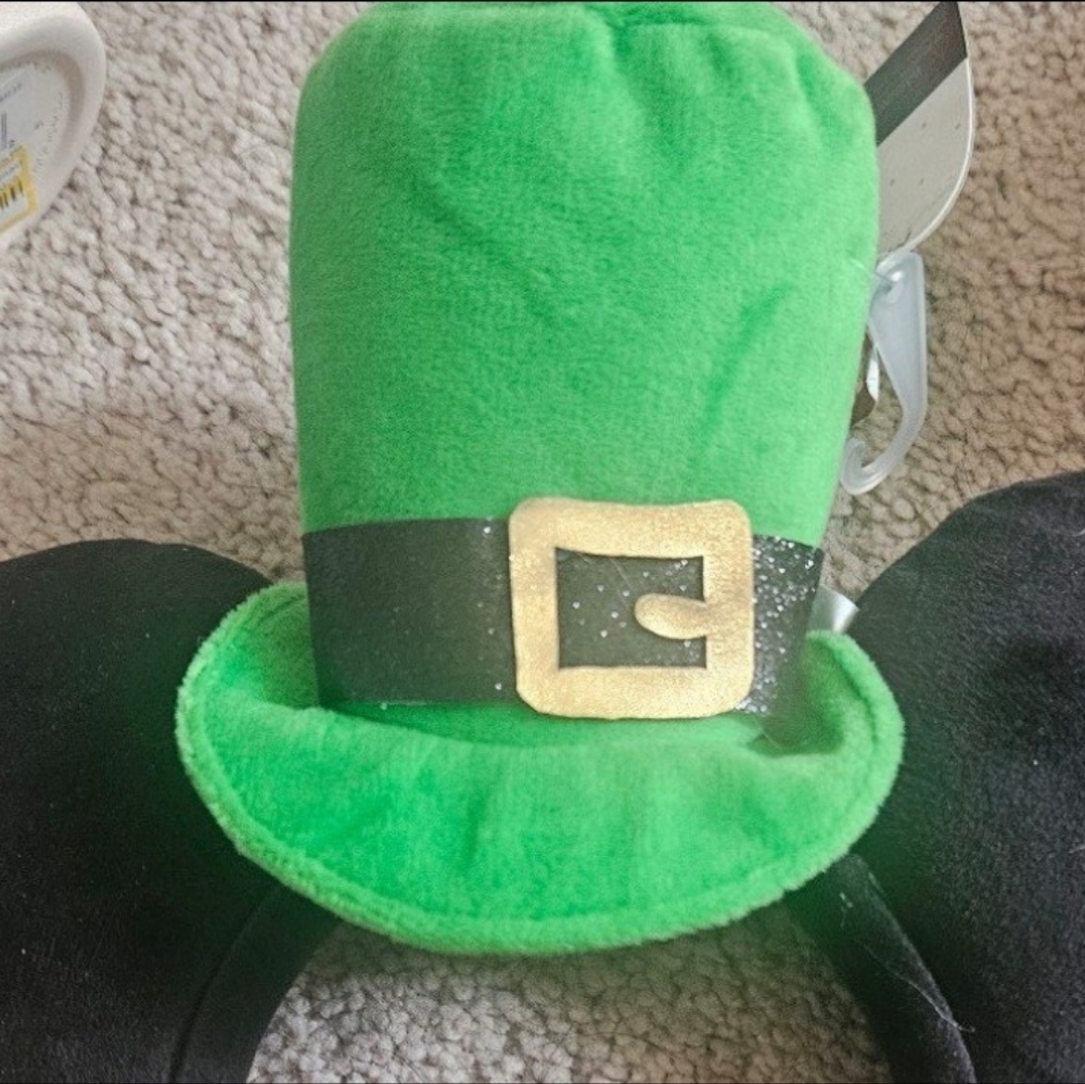 Disney mickey st. Patrick's day ears